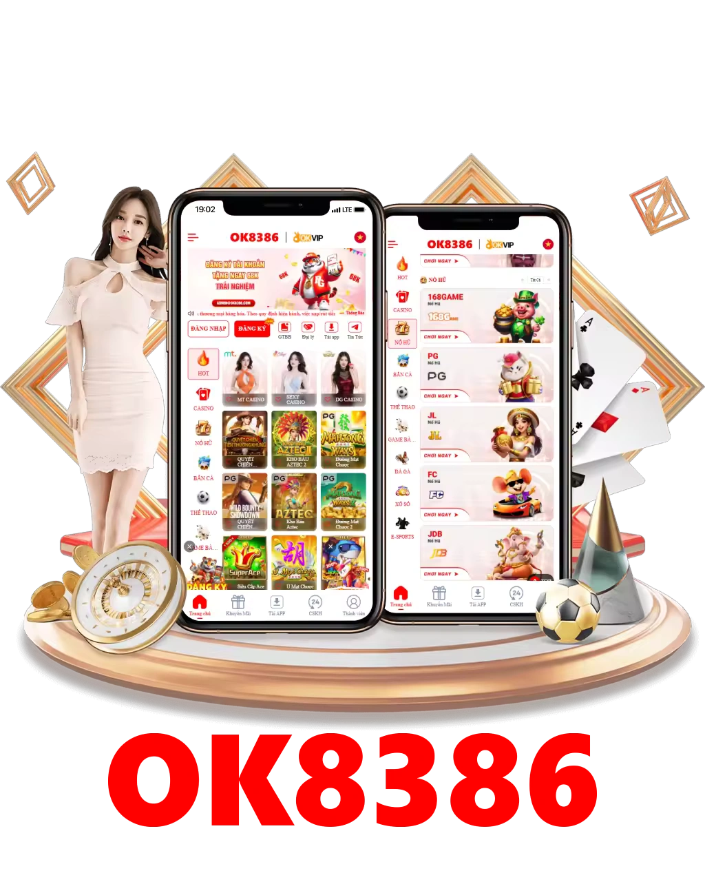 Ứng dụng và dịch vụ di động Ok8386